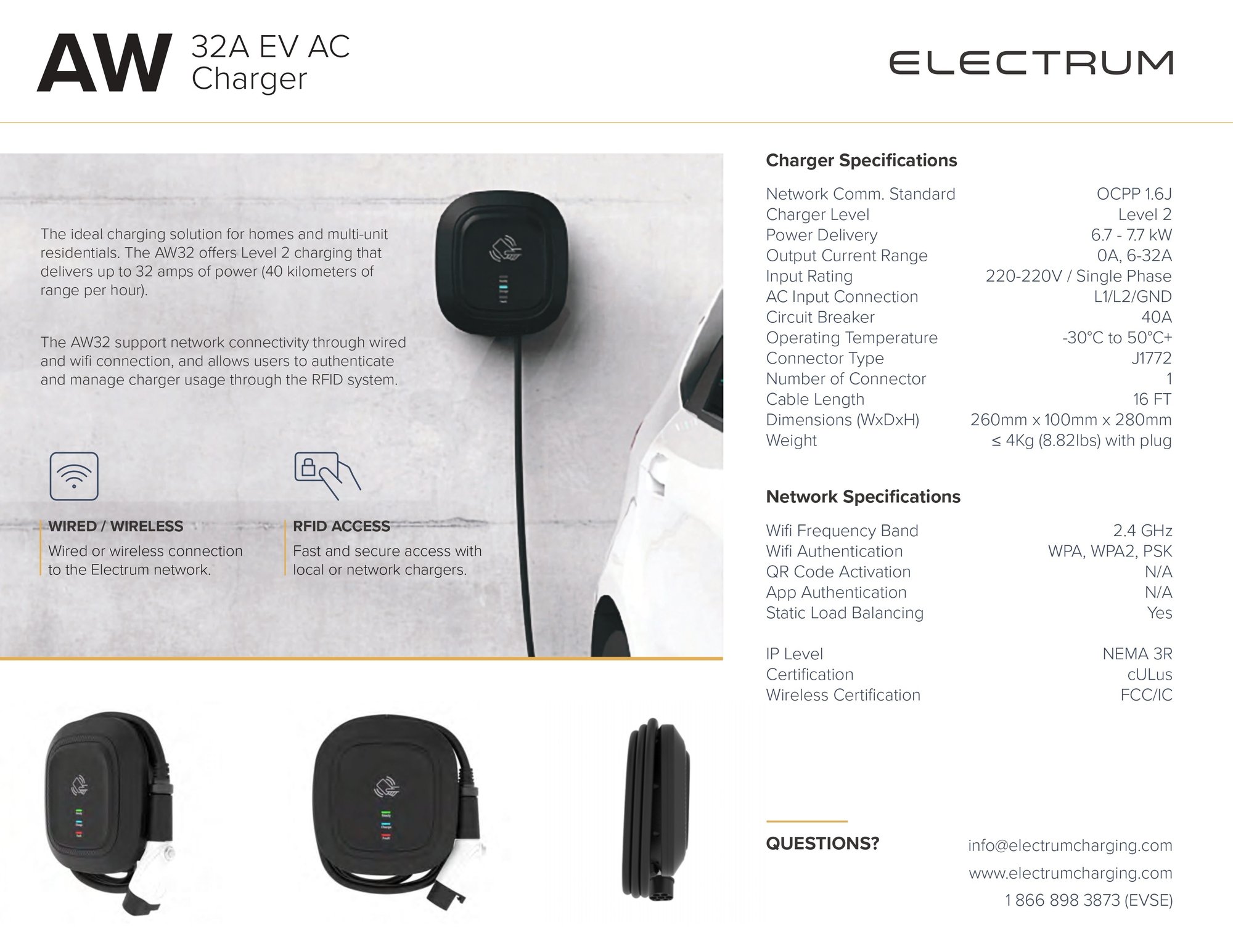 Electrum - AW Charger